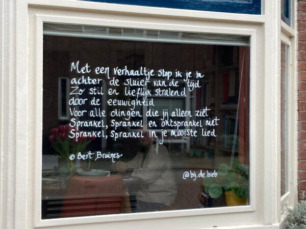 Nationale Poëzieweek: Sprankel, sprankel
